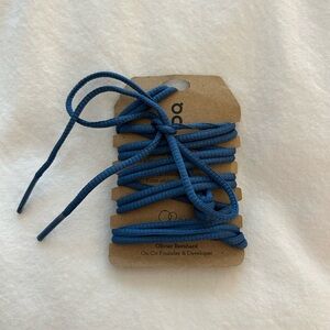 On Cloud running shoe replacement laces